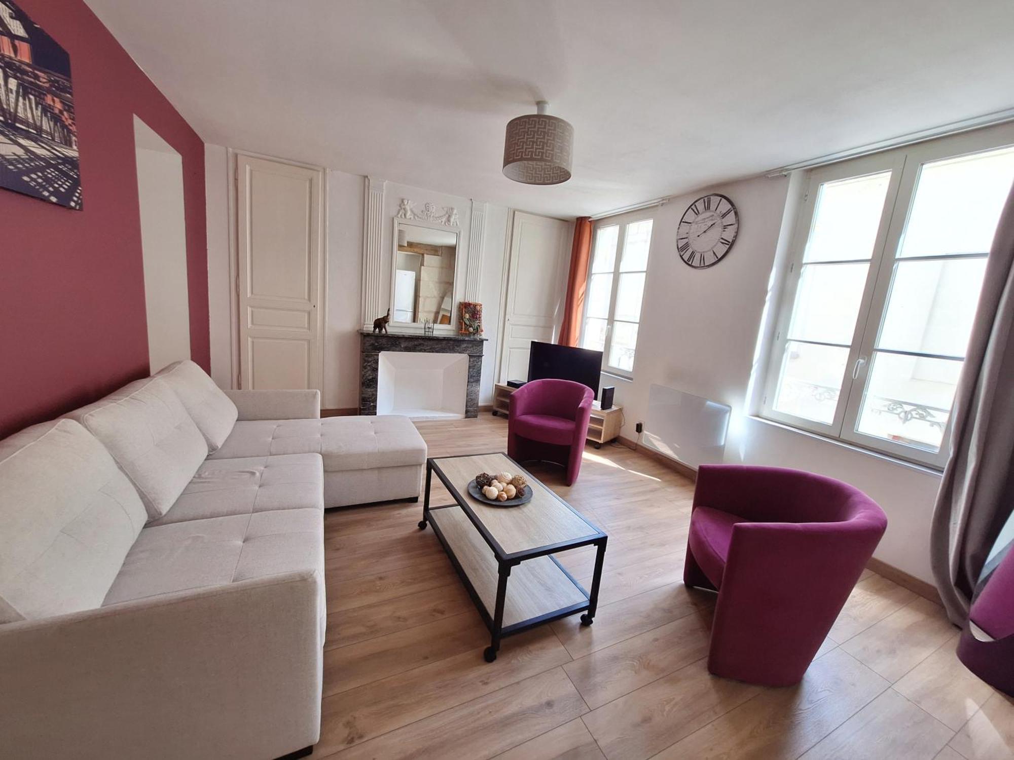 Bel Appartement 50M2 En Plein Centre De سوموور المظهر الخارجي الصورة