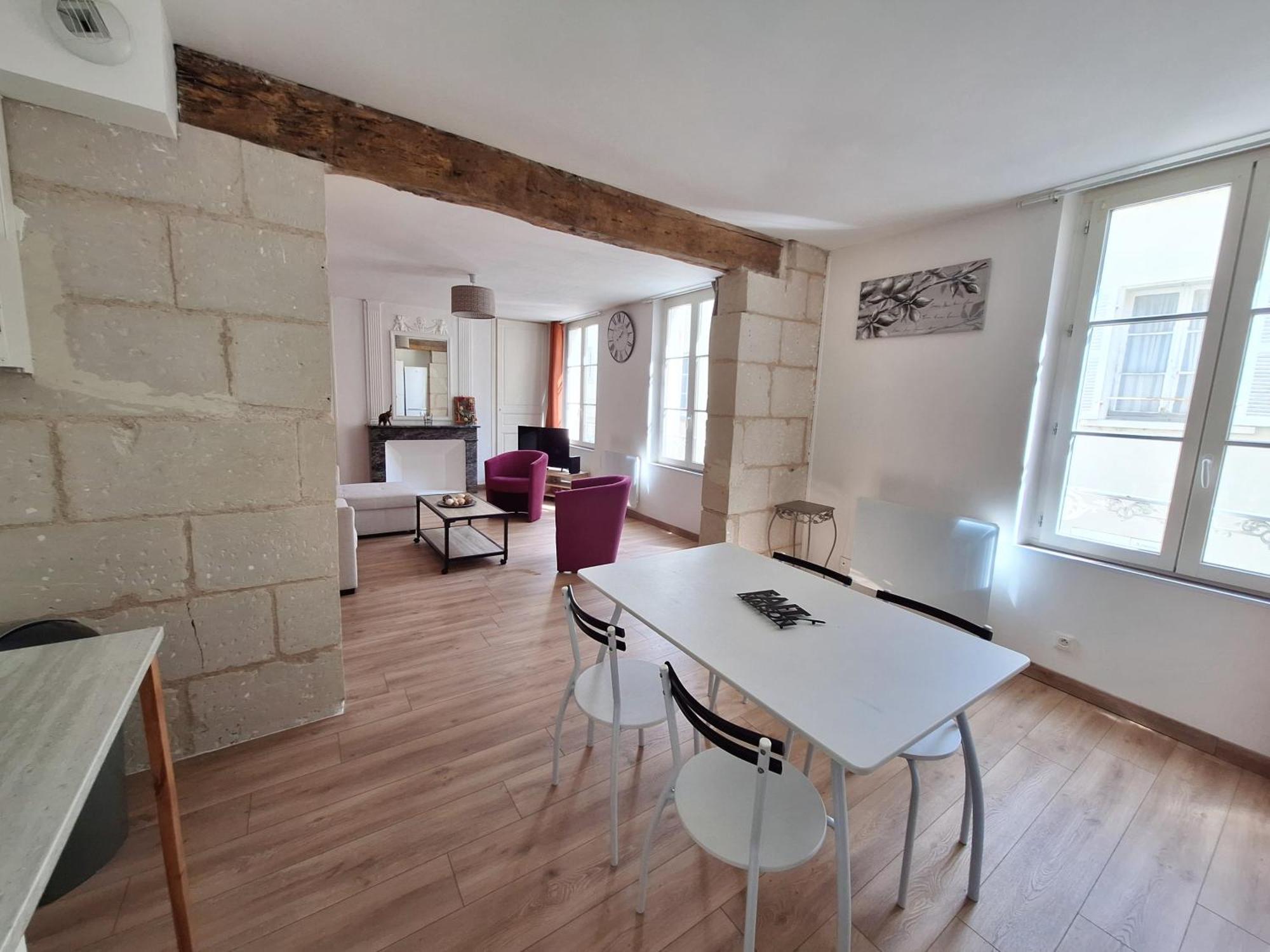 Bel Appartement 50M2 En Plein Centre De سوموور المظهر الخارجي الصورة
