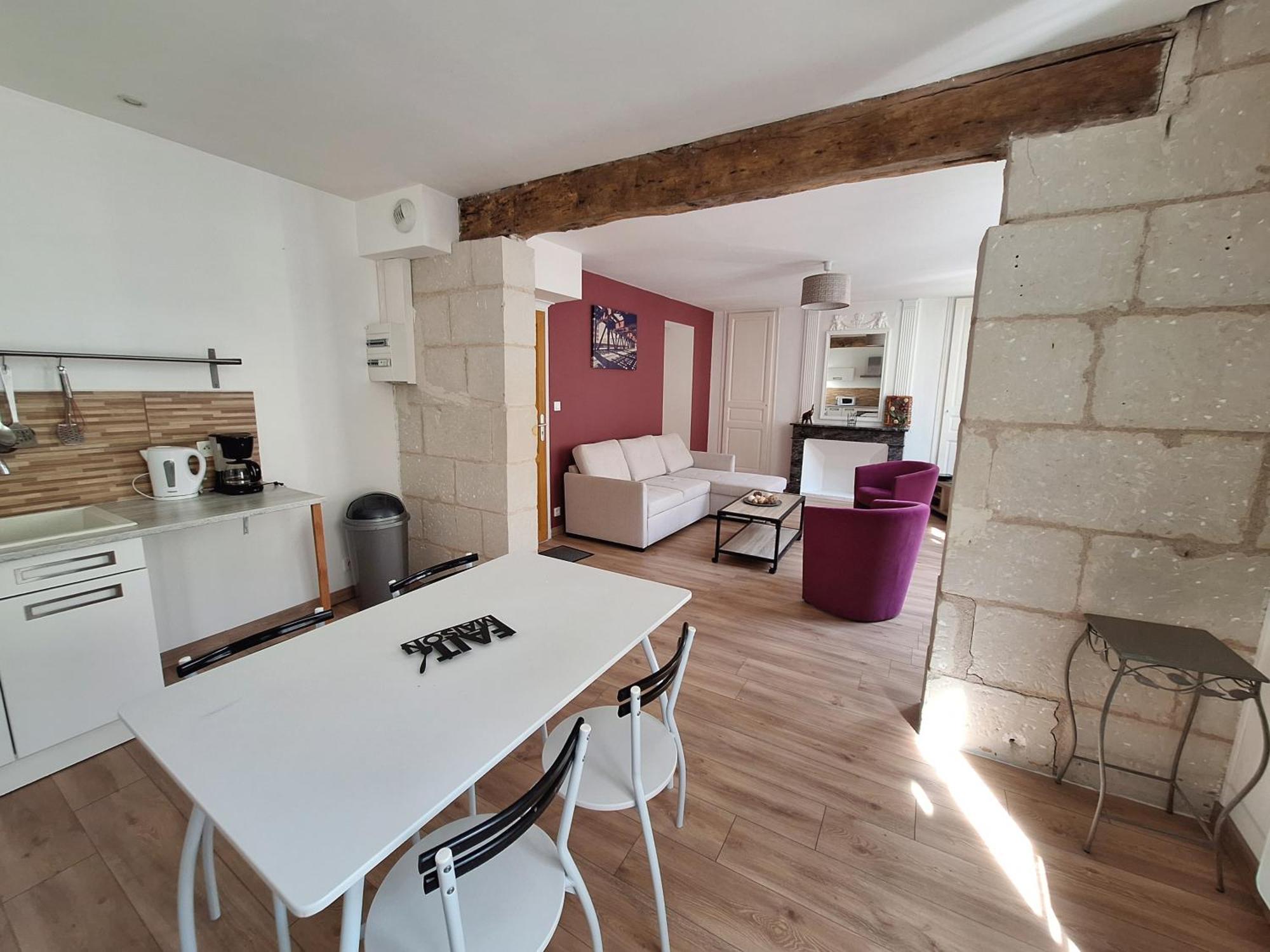 Bel Appartement 50M2 En Plein Centre De سوموور المظهر الخارجي الصورة