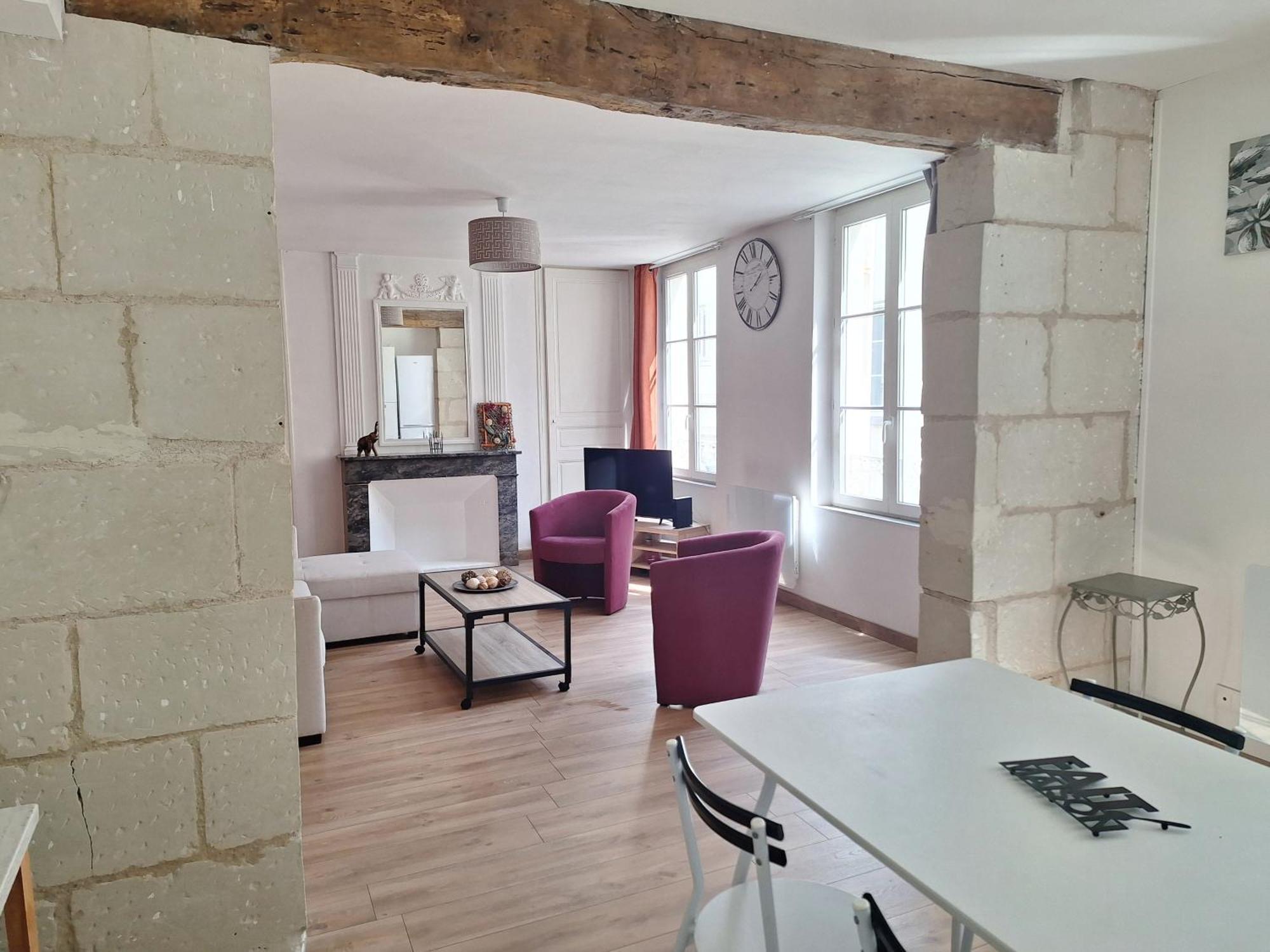 Bel Appartement 50M2 En Plein Centre De سوموور المظهر الخارجي الصورة
